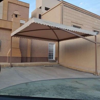 مظلات قماش للمنازل والفلل